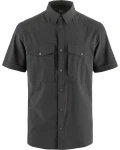 Abisko Trekking Shirt SS, kolor: 030 - Dark Grey
