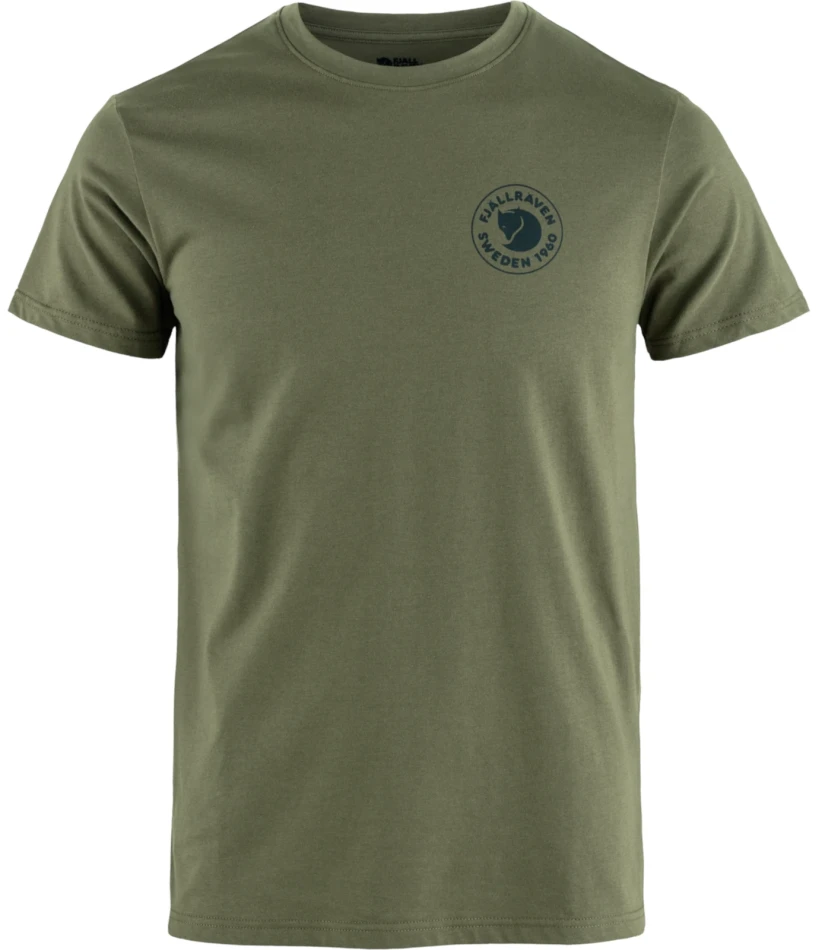 Fjallraven 1960 Logo T-shirt, kolor: 625 - Laurel Green - 1