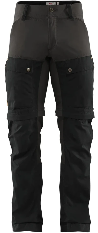 Keb Gaiter Trousers, kolor: 030-550 - Dark Grey-Black