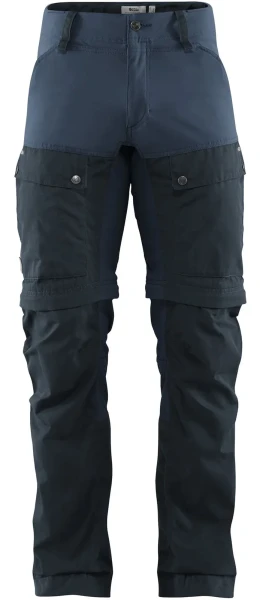 Keb Gaiter Trousers, kolor: 520-030 - Uncle Blue-Dark Grey