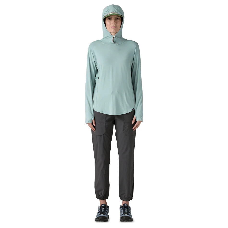 Women's Tropic Comfort Natural Hoody, kolor: TMBL - Thermal Blue