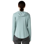 Women's Tropic Comfort Natural Hoody, kolor: TMBL - Thermal Blue