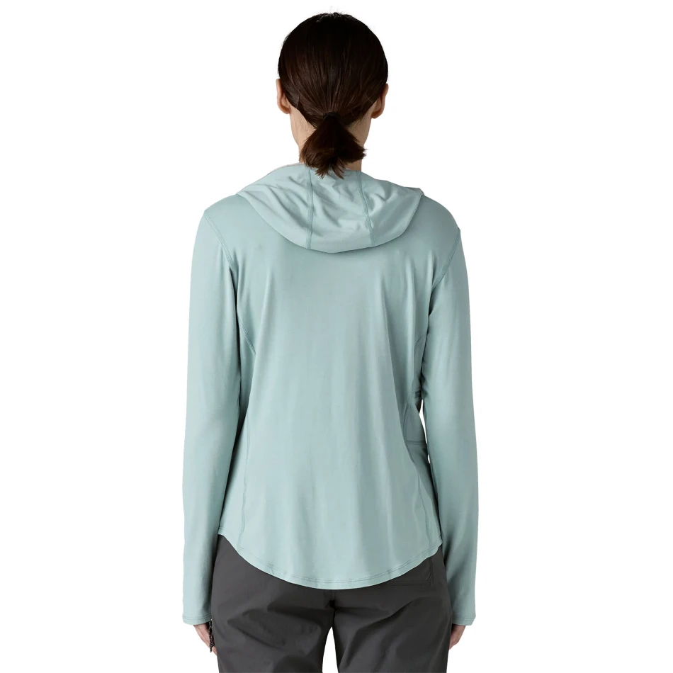 Women's Tropic Comfort Natural Hoody, kolor: TMBL - Thermal Blue