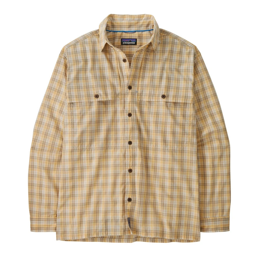 M's L/S Island Hopper Shirt, kolor: DIBT - Dipper: Beeswax Tan