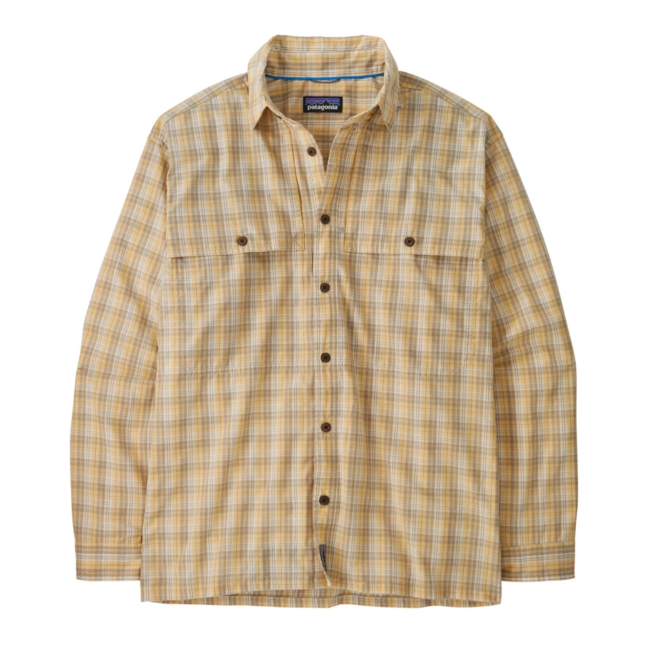 M's L/S Island Hopper Shirt, kolor: DIBT - Dipper: Beeswax Tan