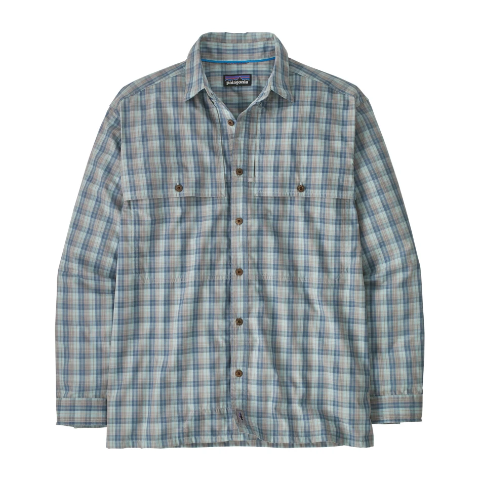 M's L/S Island Hopper Shirt, kolor: DIUT - Dipper: Utility Blue