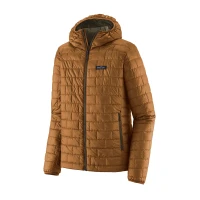 Men's Nano Puff Fitz Roy Trout Hoody, kolor: Shelter Brown