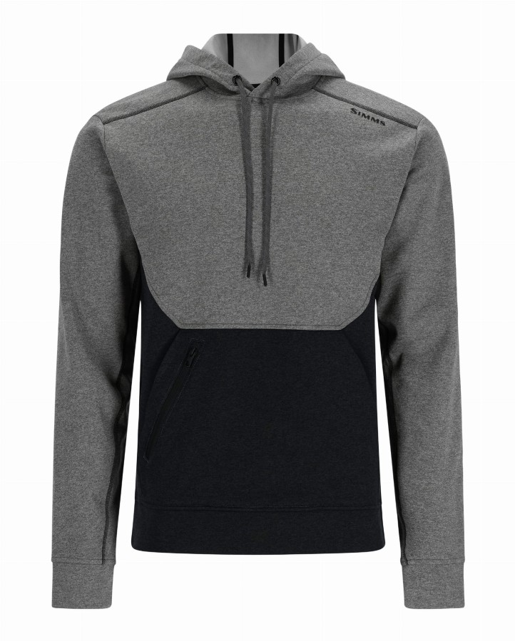 Simms CX Hoody, kolor: 2006 - Steel Heather / Black Heather