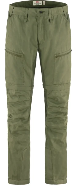 Fjallraven Abisko Lite Trekking Zip-Off Trousers, kolor: 620-625 - Green-Laurel Green