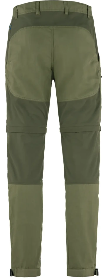 Fjallraven Abisko Lite Trekking Zip-Off Trousers, kolor: 620-625 - Green-Laurel Green