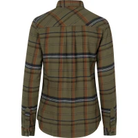Seeland Skye Flannel Shirt, kolor: Grape Leaf/Terracotta Check