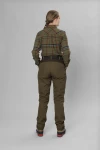 Seeland Skye Flannel Shirt, kolor: Grape Leaf/Terracotta Check