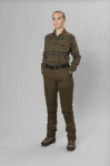 Seeland Skye Flannel Shirt, kolor: Grape Leaf/Terracotta Check