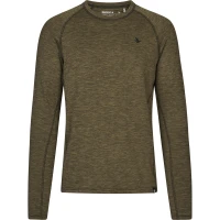 Seeland Peak T-shirt, kolor: Military Olive Melange - 1