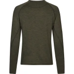 Seeland Peak T-shirt, kolor: Pine Green Melange - 2