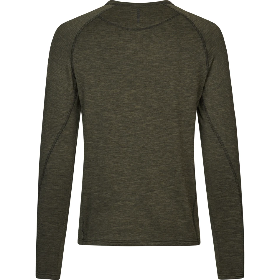 Seeland Peak T-shirt, kolor: Pine Green Melange - 2