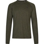 Seeland Peak T-shirt, kolor: Pine Green Melange - 1