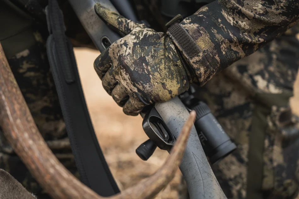 Seeland Grip Camo Gloves