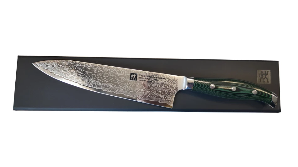 Twin Cermax MD76 Green Chef's Knife 200