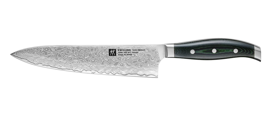 Twin Cermax MD76 Green Chef's Knife 200