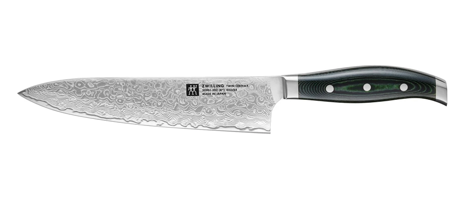 Twin Cermax MD76 Green Chef's Knife 200