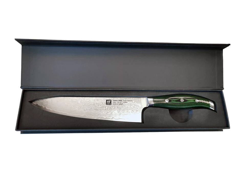 Twin Cermax MD76 Green Chef's Knife 200