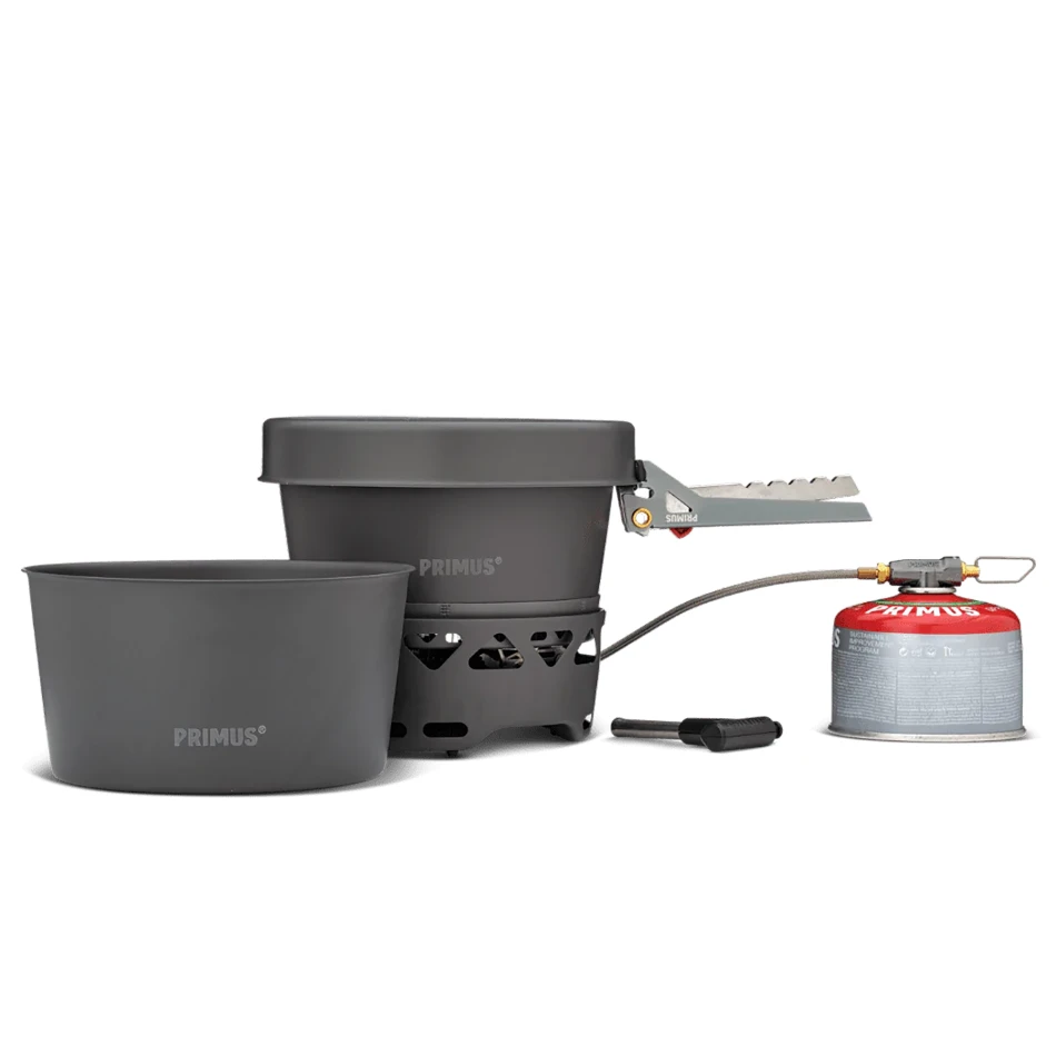 PrimeTech Stove Set 2 x 2.3L w. Pan