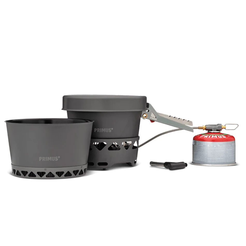 Primetech Stove Set 2x2.3L w. Pan