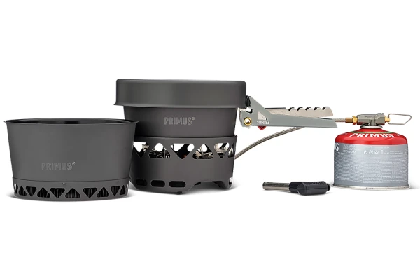 Primetech Stove Set 2 x 1.3L w. Pan