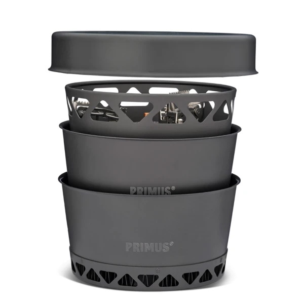 Primetech Stove Set 2 x 1.3L w. Pan
