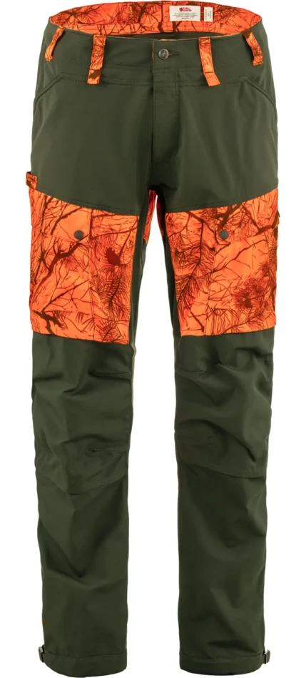 Lappland Hybrid Trousers, kolor: 261-662 - Orange Multi Camo - Deep Forest