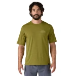 M's Cap Cool Daily Graphic Shirt - Lands, kolor: Wind Runner: Graze Green X-Dye