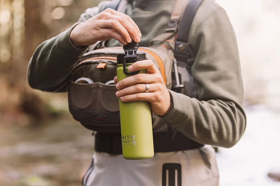 Beverage Bottle, kolor: Light Olive (Green)
