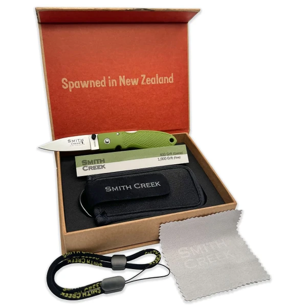 Pike Tooth Folding Knife Kit, kolor: Moss Green
