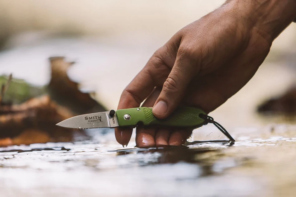 Pike Tooth Folding Knife Kit, kolor: Moss Green