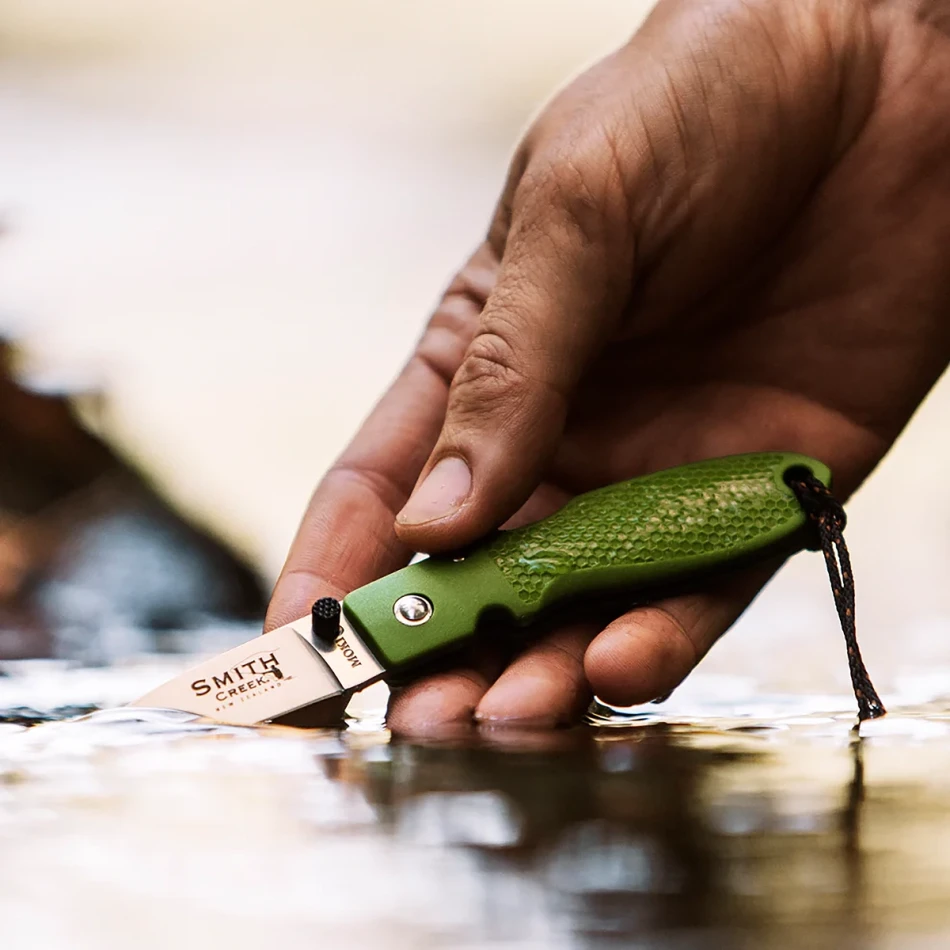Pike Tooth Folding Knife Kit, kolor: Moss Green