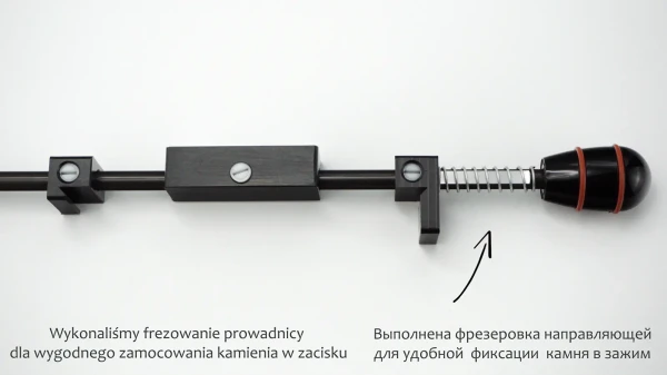 Kazak prowadnica aluminiowa anodowana