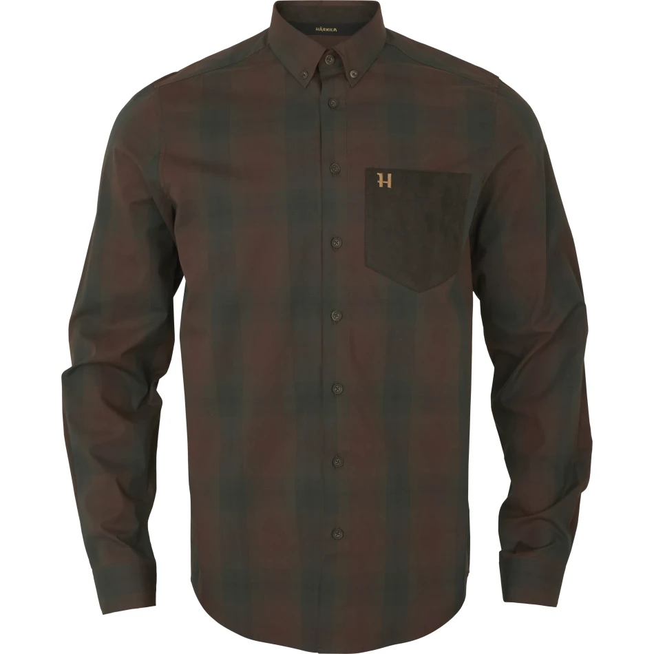 Harkila Akkan Shirt Duffel, kolor: Burgundy