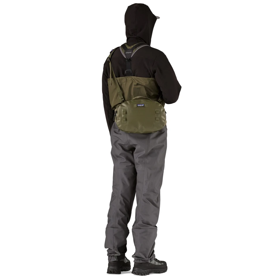 M's Swiftcurrent Expedition Zip-Front Waders, kolor: Basin Green