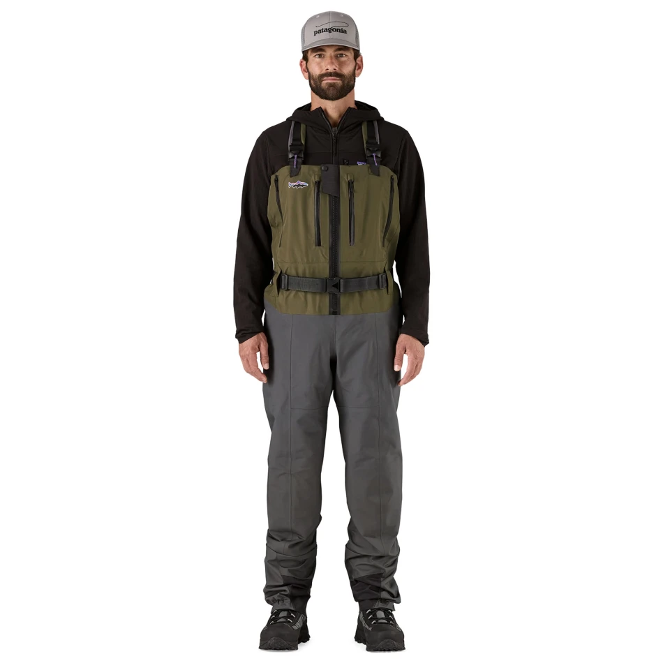 M's Swiftcurrent Expedition Zip-Front Waders, kolor: Basin Green