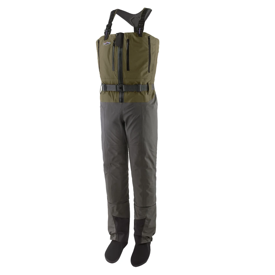 M's Swiftcurrent Expedition Zip-Front Waders, kolor: Basin Green