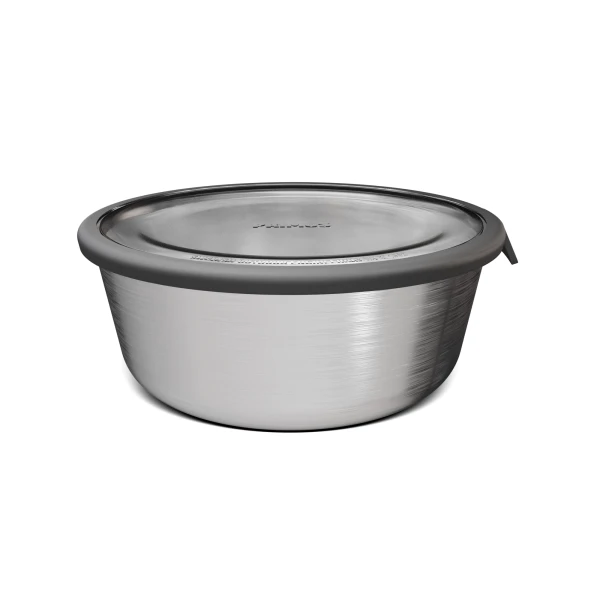 Prepping Bowl w. Lid Stainless Steel 1.0L
