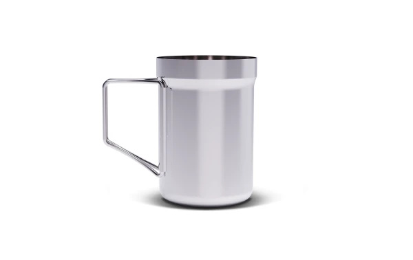 Koppen Trekking Mug 0.3L, kolor: Stainless Steel