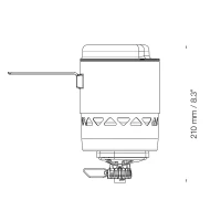 Primus Lite XL Stove Sytem - wymiary