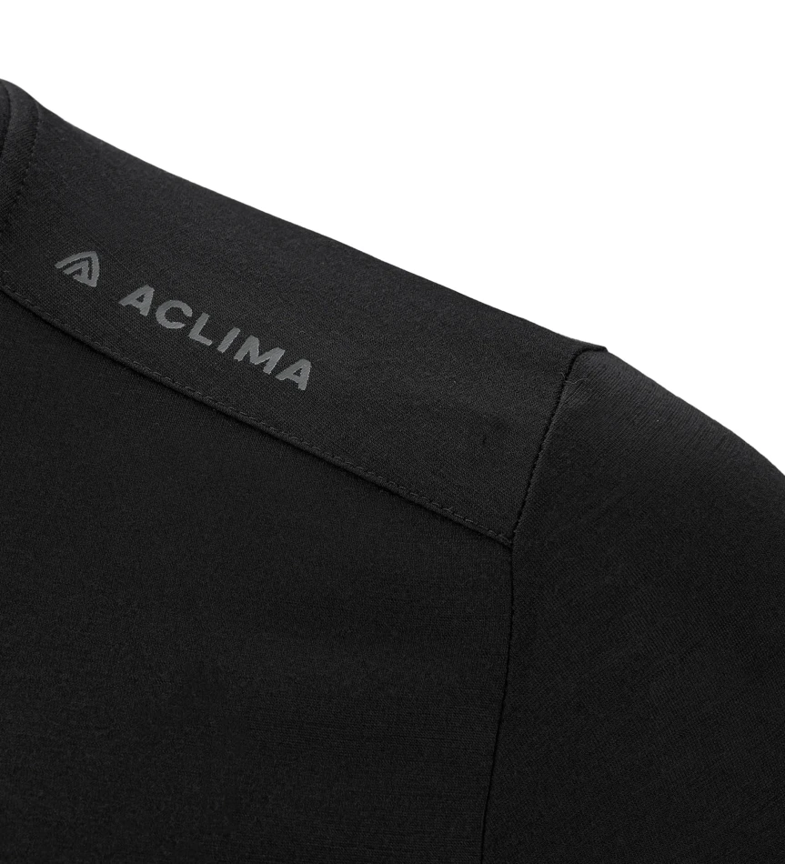 Aclima LightWool 140 Trail Tee M, kolor: 123 - Jet Black