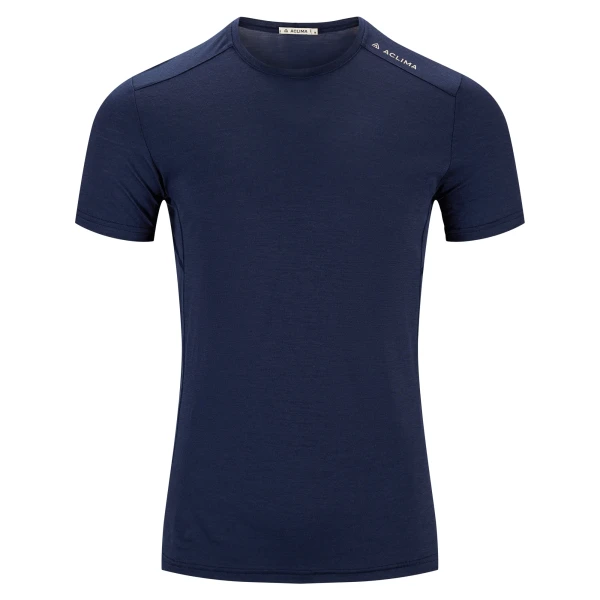 Aclima LightWool 140 Trail Tee M, kolor: 232 - Navy Blazer