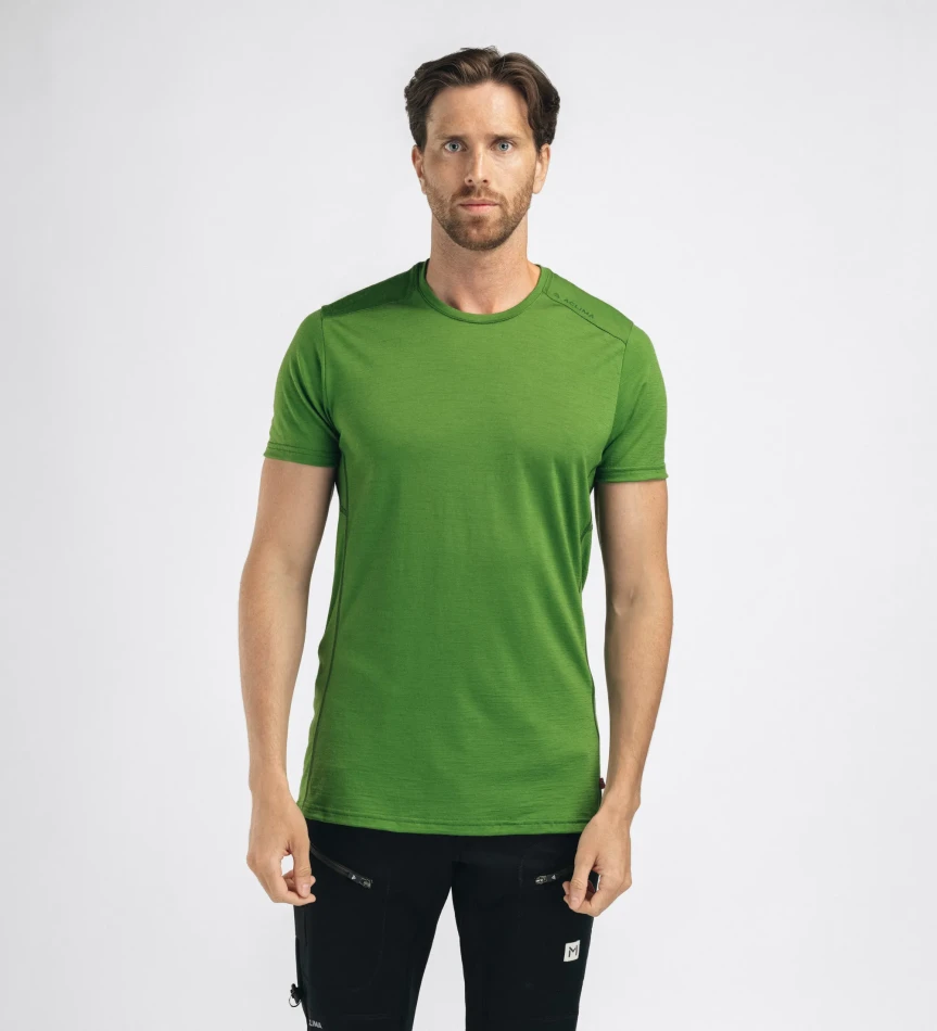 Aclima LightWool 140 Trail Tee M, kolor: 431 - Cactus