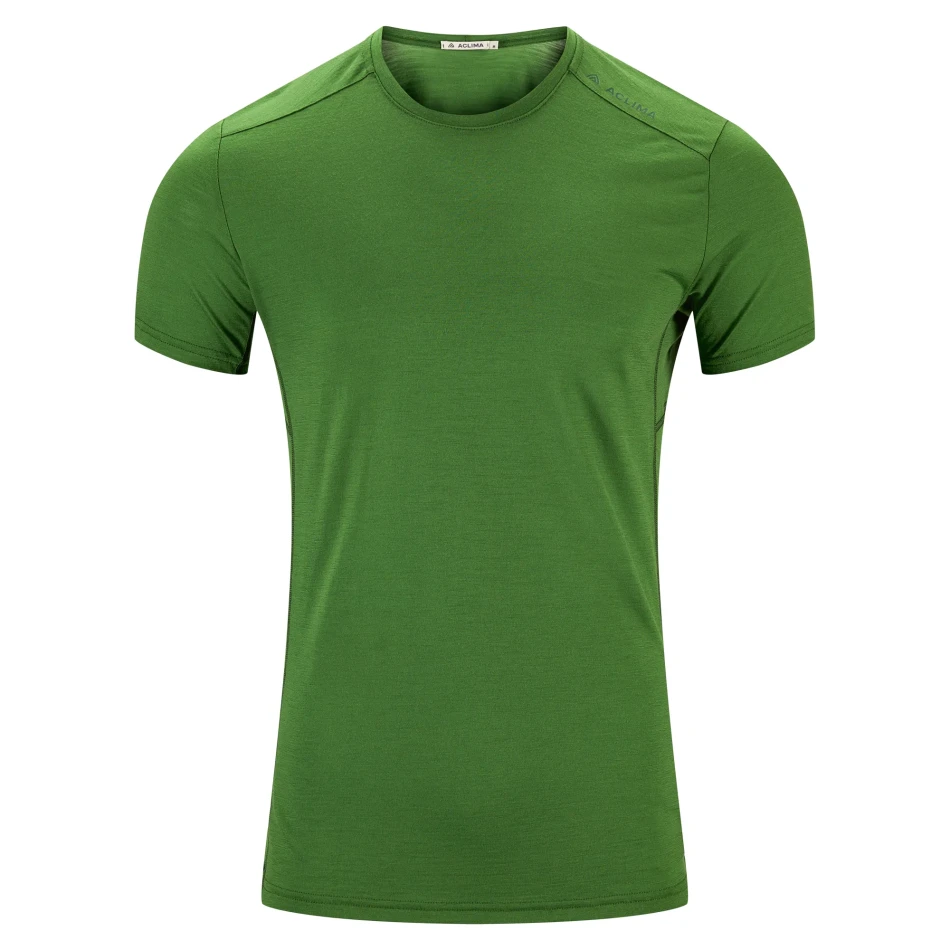 Aclima LightWool 140 Trail Tee M, kolor: 431 - Cactus