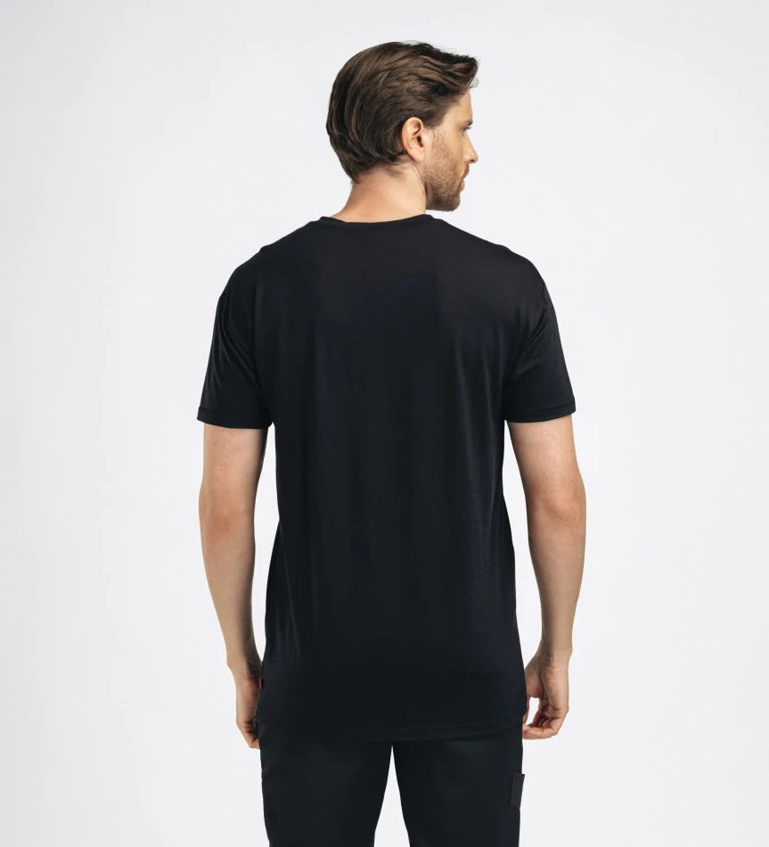 Aclima LightWool 140 Classic Tee Antler M, kolor: 123 - Jet Black