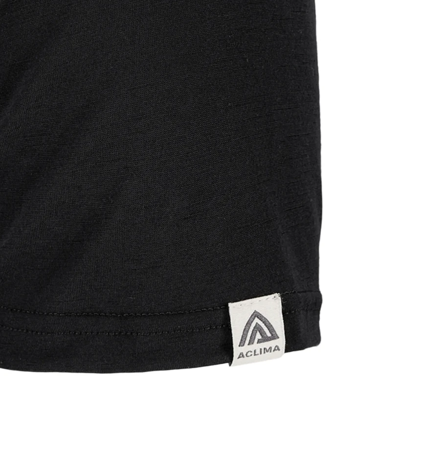 Aclima LightWool 140 Classic Tee Antler M, kolor: 123 - Jet Black